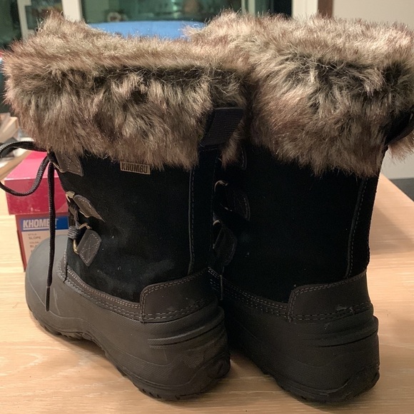 Khombu Slope ladies boots All weather Waterproof Leather upper light wear Sz 7 - Picture 7 of 7